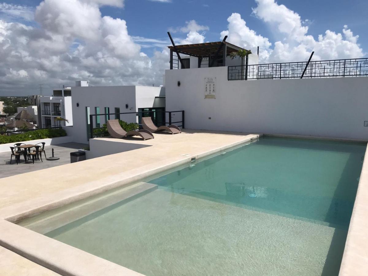 Rentas Vacacionales Torre Diez Playa del Carmen Buitenkant foto